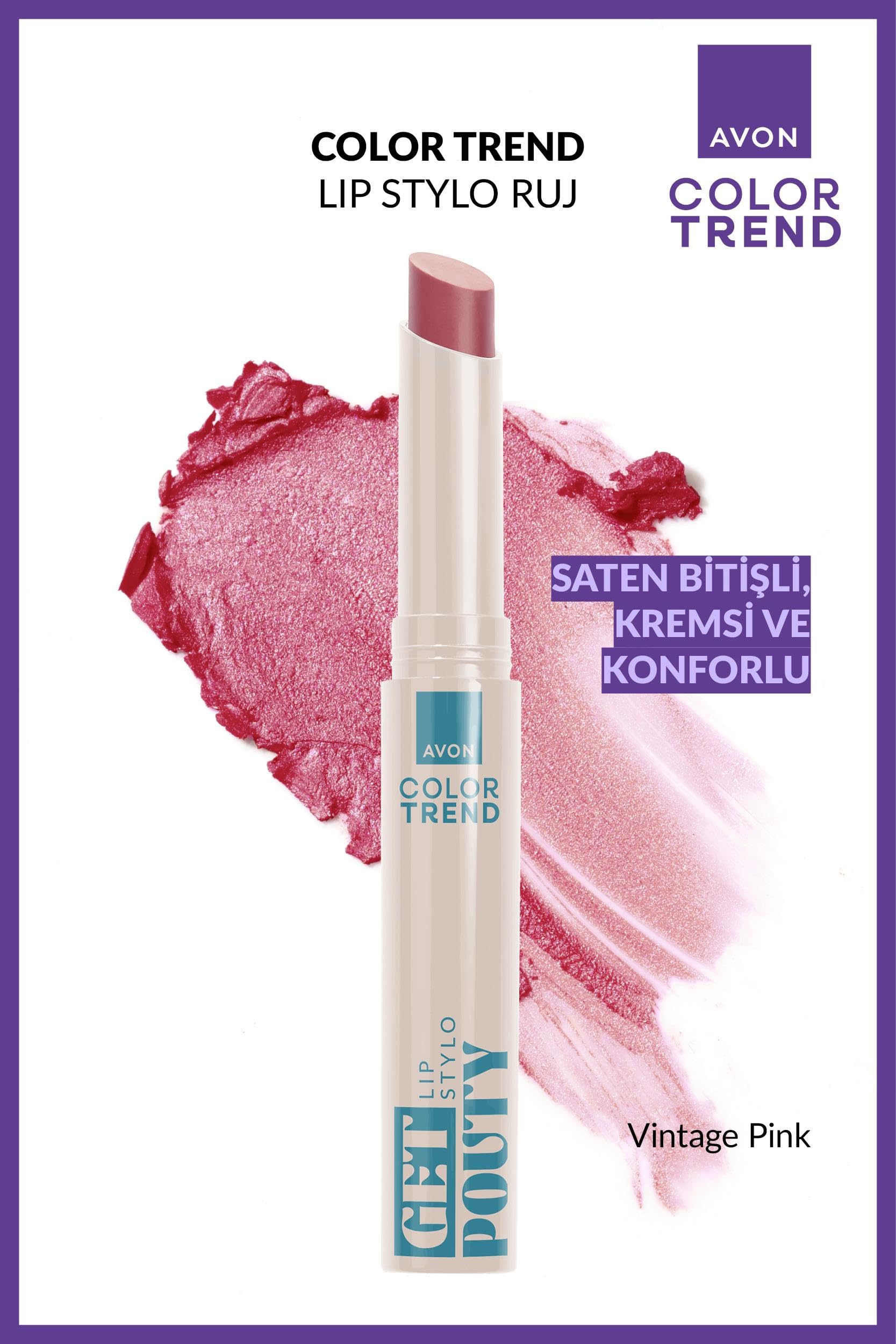 Avon Ultra Beauty Ruj Stylo Vintage Pink