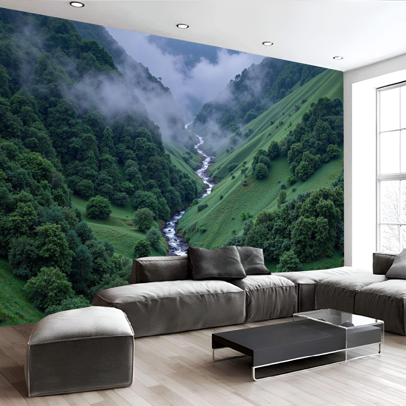 Papier Peint Panoramique 3D Poster Géant Mural Effet Profondeur
