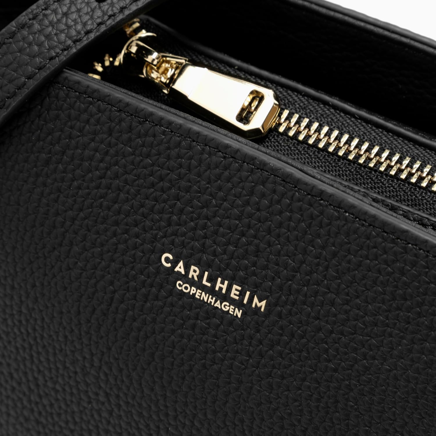 Carlheim Selma Genuine Leather Handbag (Black) image 4