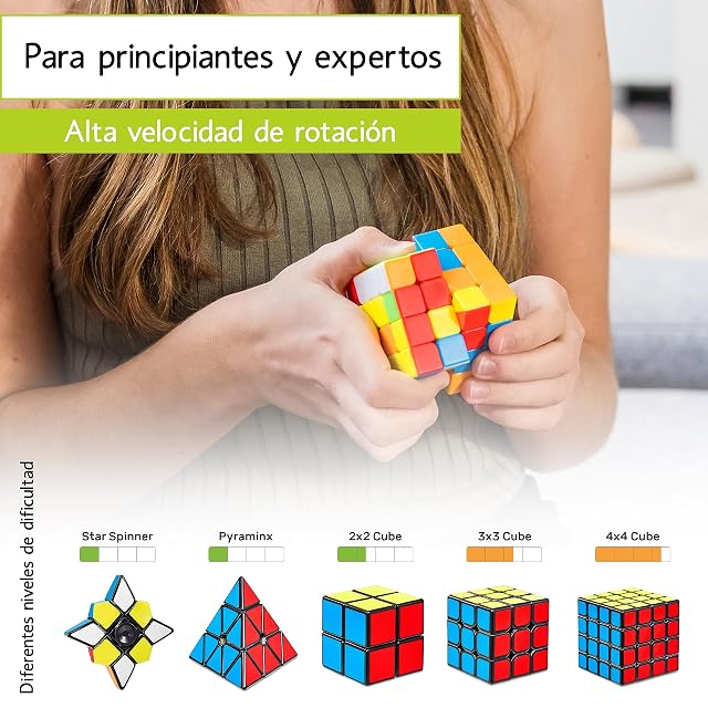 Foto 8 de 8 de CUBIDI Cubo de Rubik 4x4 - Tipo Sydney - sin pegatina