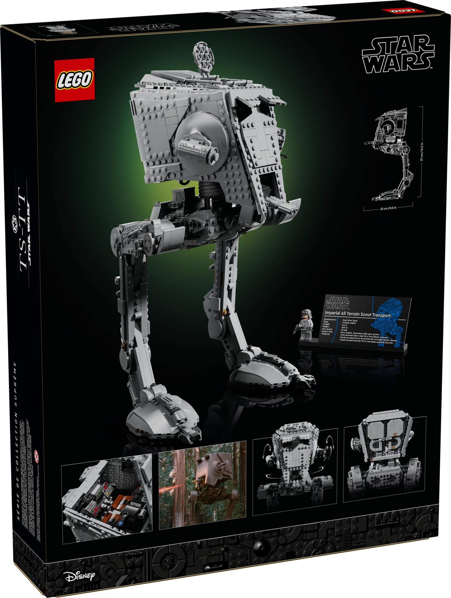 LEGO Star Wars at-ST Walker Set for Adults - Building Blocks for Andor Fans, Ages 18+ - Imperial Forces Model Kit and Collectible Building Set - Star Wars Gift Idea for Men & Women - 75417