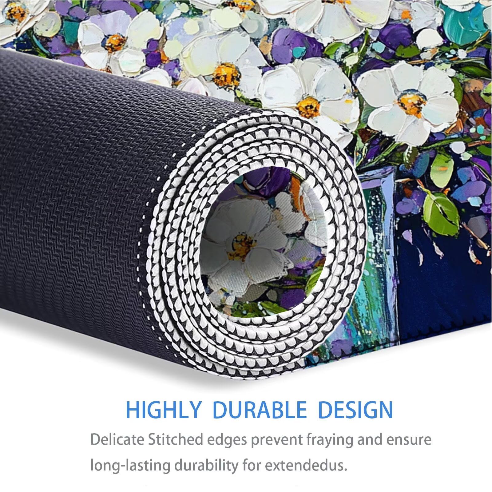 Podkładka pod mysz do gier biała duża podkładka pod mysz XXL 1800 x 900 mm gamingowa podkładka pod mysz fioletowa mata na biurko zwiększona precyzja i prędkość dla stabilnego chwytu na gładkich