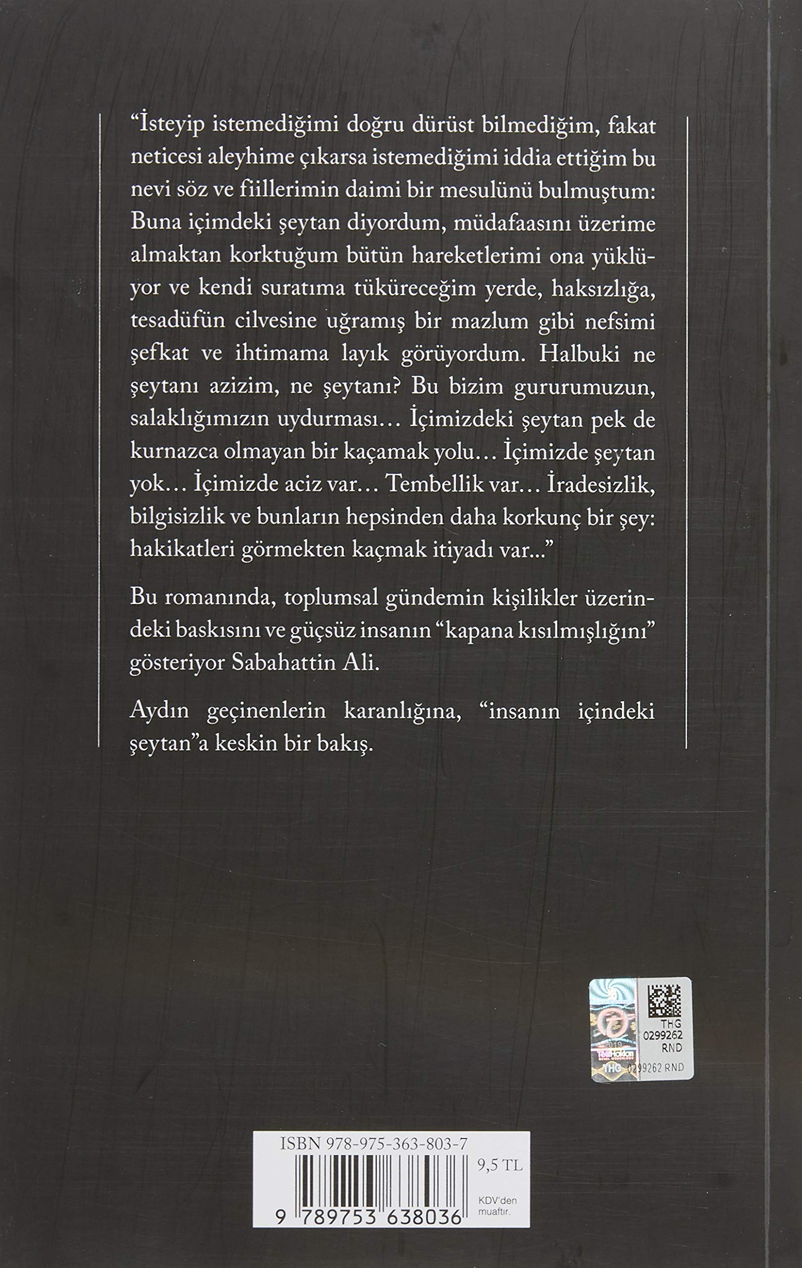 Icimizdeki Seytan (Der Dämon in uns): Bütün yapitlari