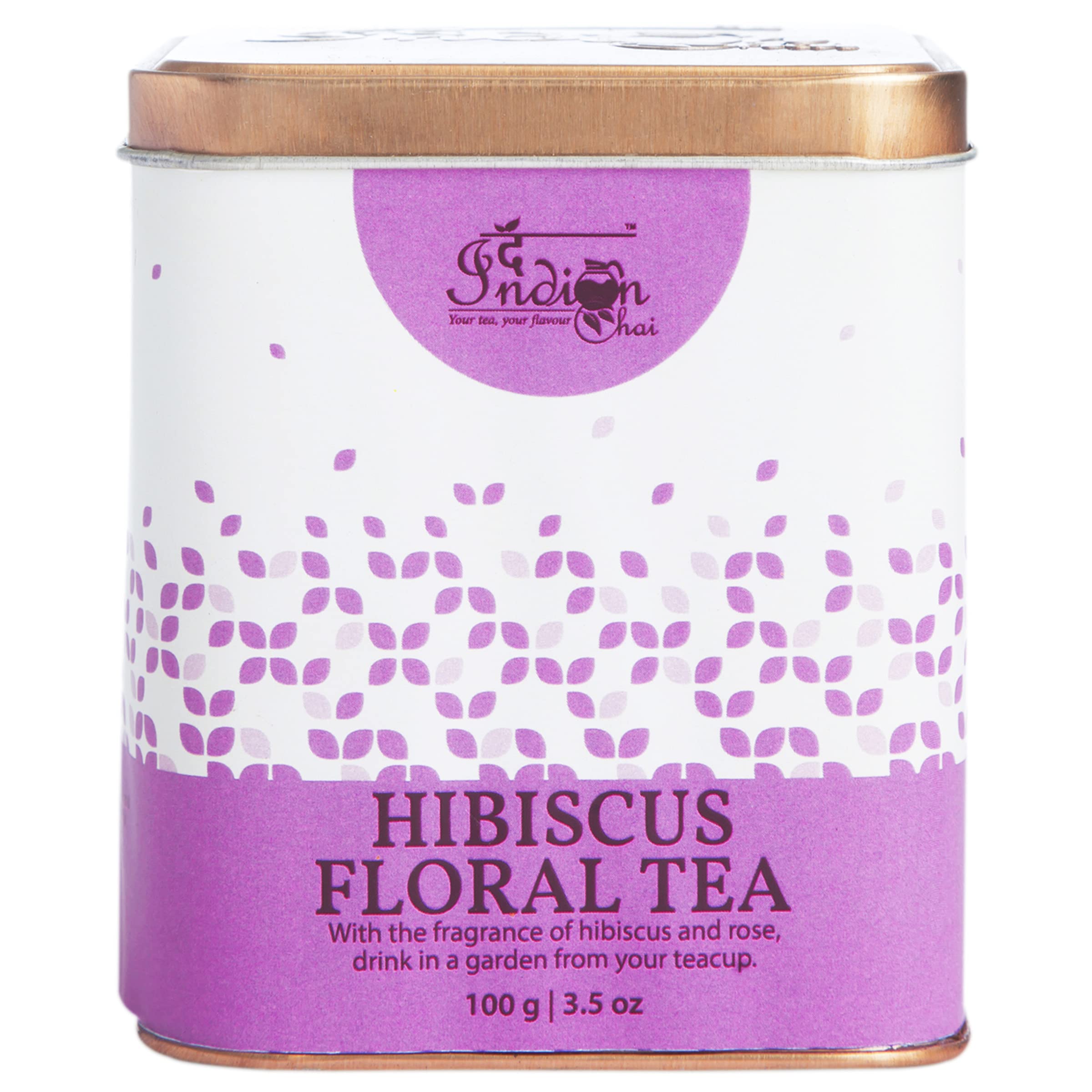 The Indian Chai - Hibiscus Floral Tea 100g with Chamomile, Calendula, Rose, Peppermint etc, Supports Immunity, Heart and Digestive Health, Supports Weight Loss (B0719H6WRZ) Amazon Price History, Amazon Price Tracker