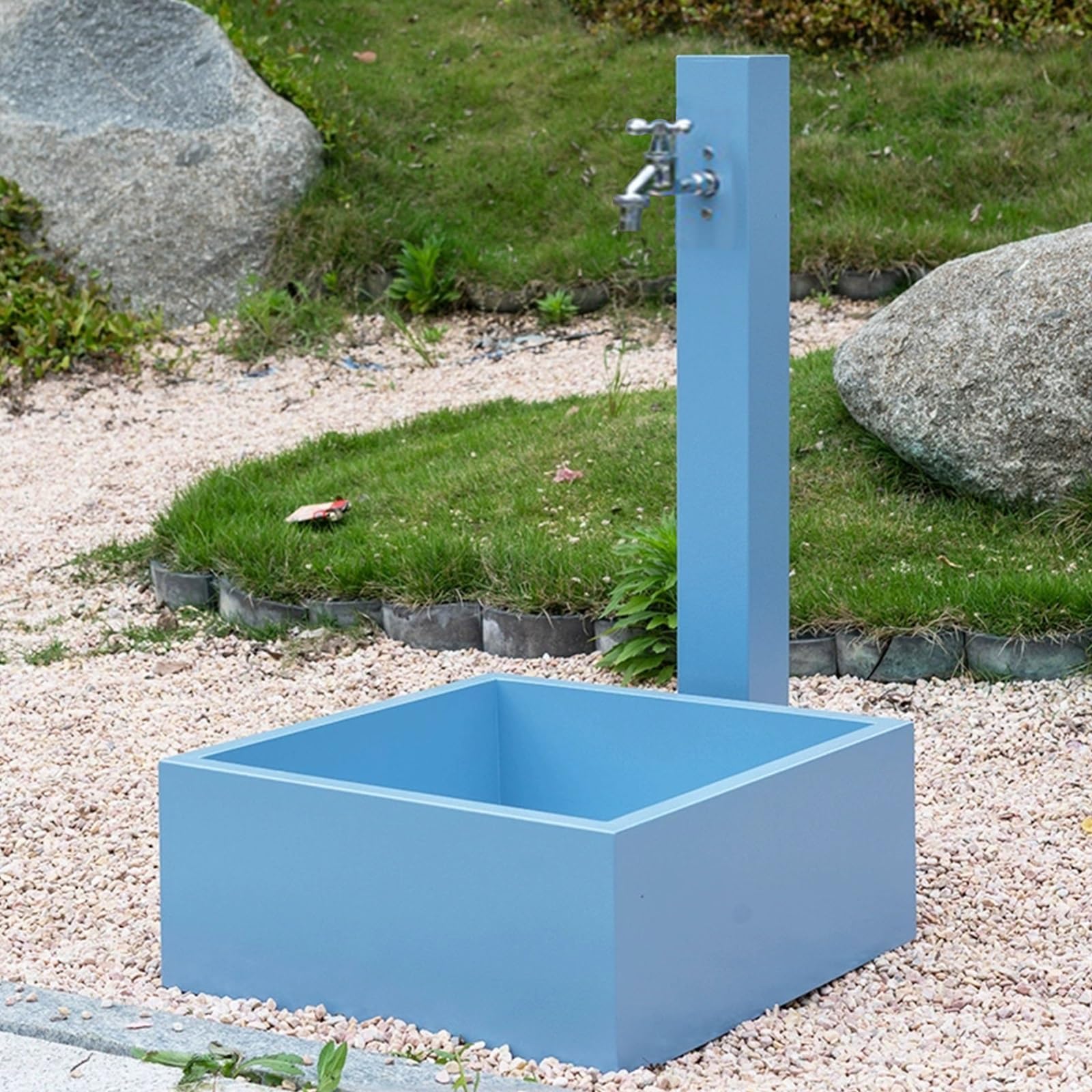 Rubinetto da giardino per esterni, colonna verticale ideale per uso agricolo e ranch