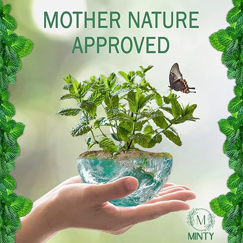 Miniatura 9 de Minty Repelente de roedores, espray de aceite de menta natural al 5% para ratones, ratas, ardillas y roedores, en interiores y exteriores, uso en