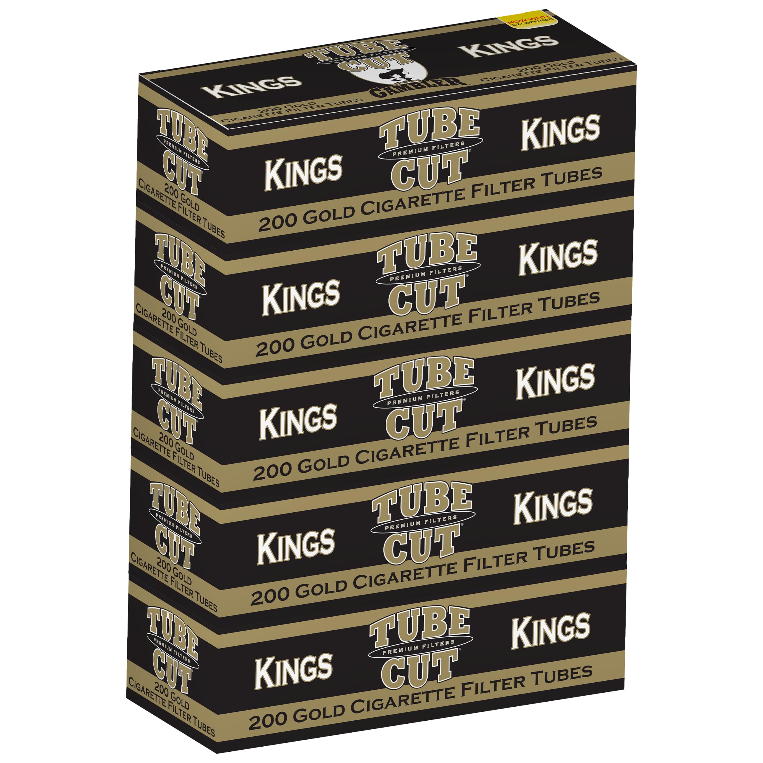 gold cigarette filter 4 Aces Tubes King Size this pendant combines classic diamond elegance with modern Imperator - King Size Full