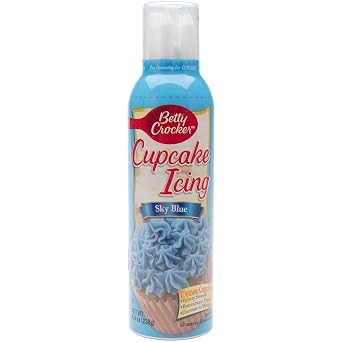 Signature Brands Betty Crocker Decorating Cupcake Sky Blue Icing, 8.4 Oz