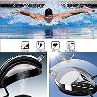 Vista 5 de Gafas de natación, antiniebla, protección UV, espejadas y transparentes