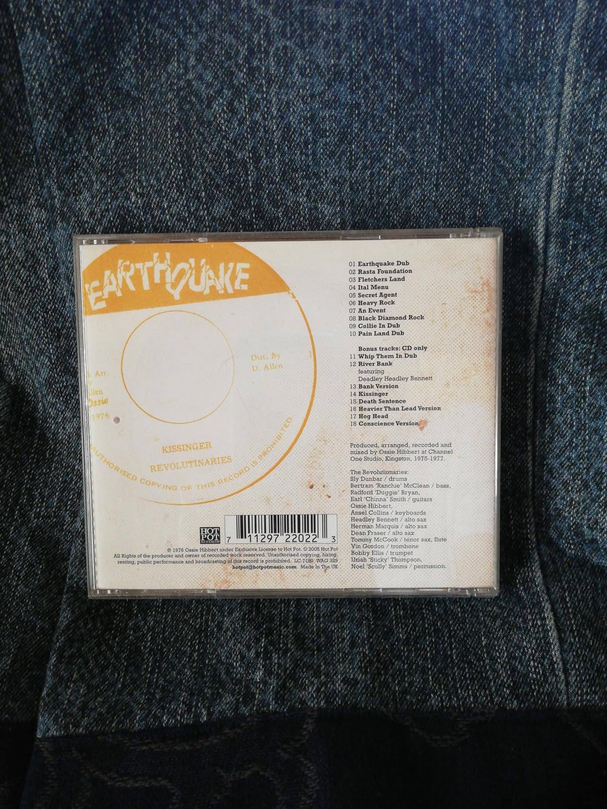 Amazon.co.jp: Earthquake Dub: ミュージック