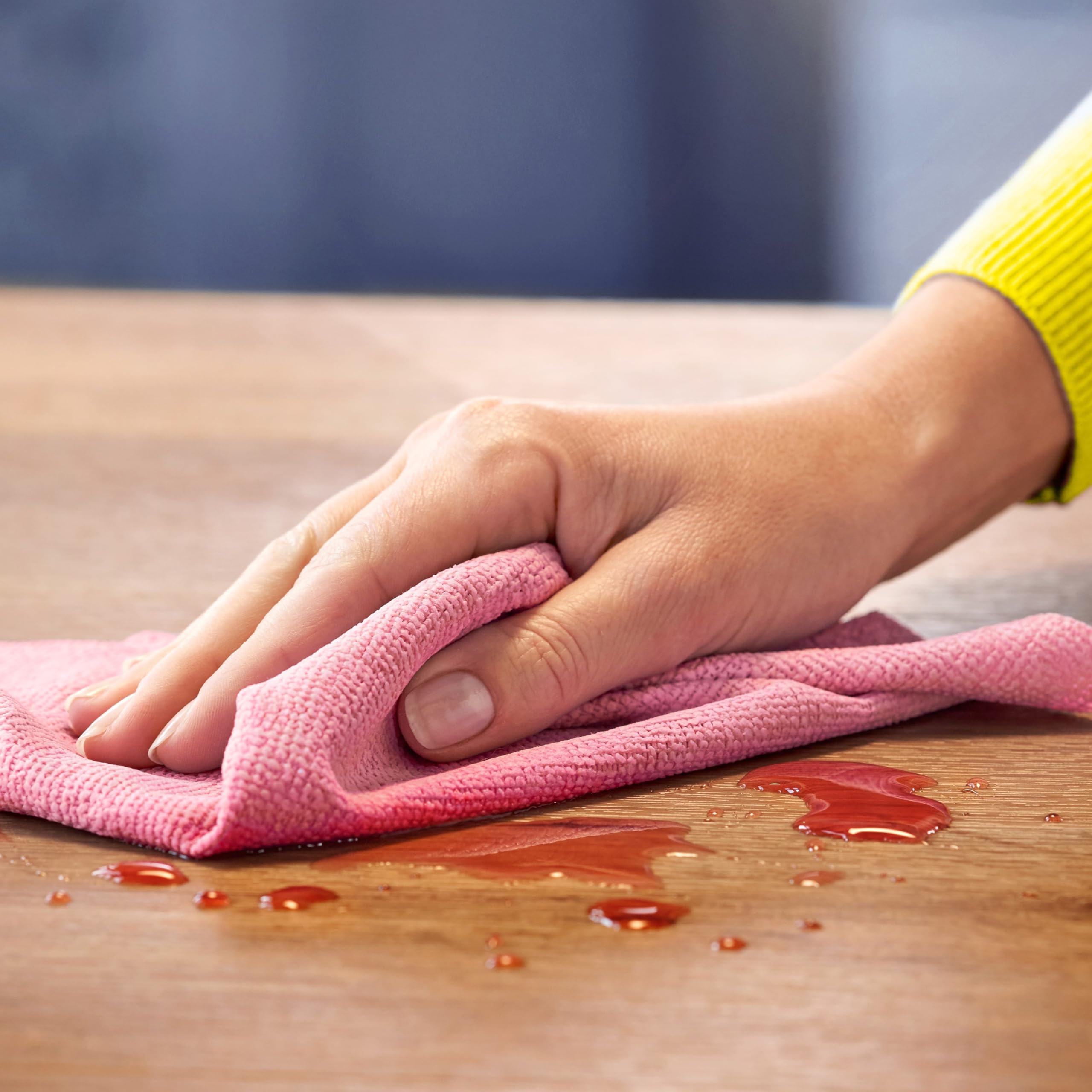 Squeaky Clean Flexi Microfibre Cloth, Case Pack Of 25 Singles, Streak Free Microfibre Cleaning Cloths, Multifunctional Reusable Cloths For All On - View #8