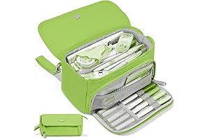 Sooez High-Capacity Pencil Case: The Ultimate Organization Solution for School Supplies