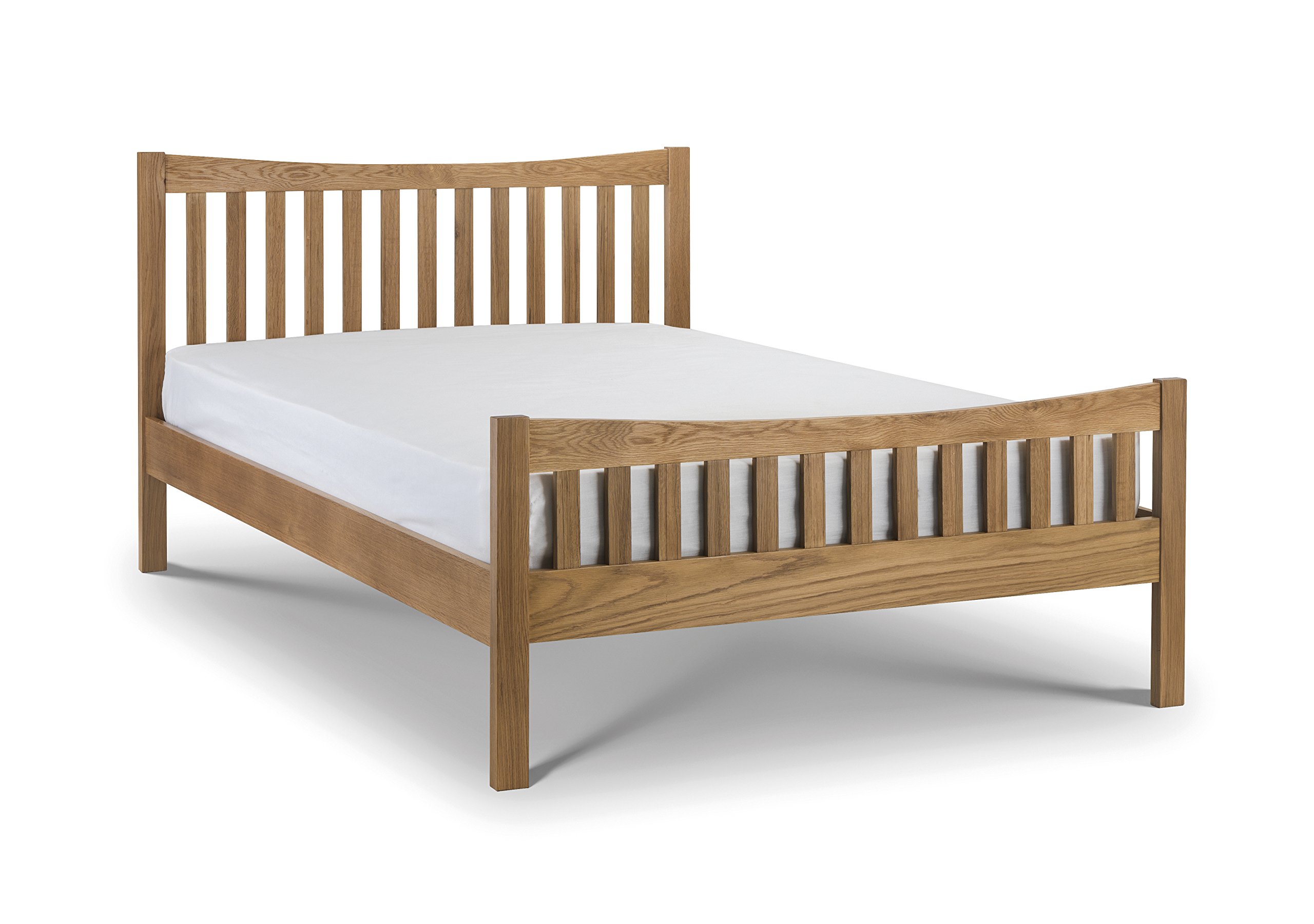 Julian Bowen Bed, Wood, Solid Oak, Double