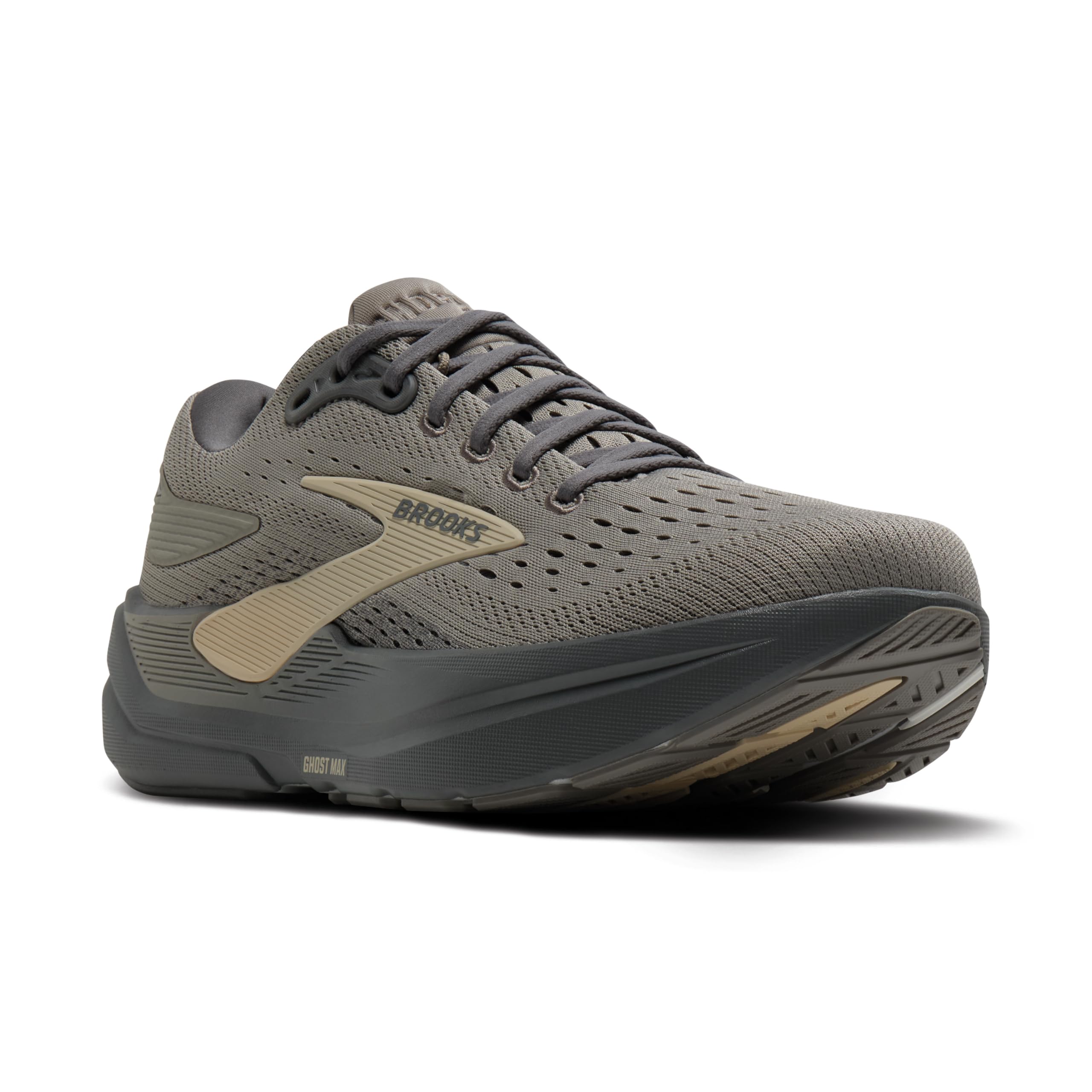 [Brooks] [ブルックス] ランニングシューズ ゴーストマックス3 ソフトクッション 厚底 メンズ BRM 4643 サンド 28.0cm D