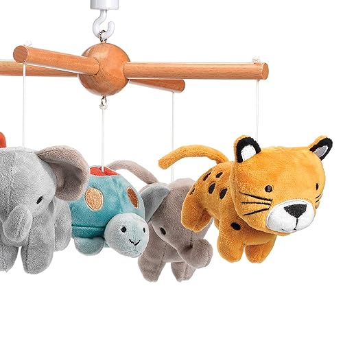Miniatura 3 de Lambs & Ivy Wild Life Musical Baby Nursery Cuna móvil - Protege a los animales