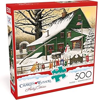 Amazon.com: Buffalo Games: Charles Wysocki Puzzles