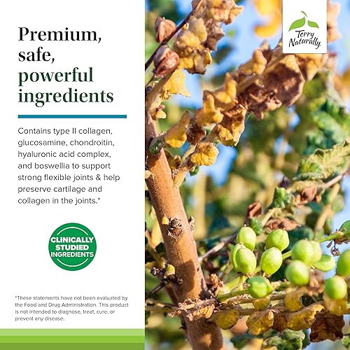 Miniatura 5 de Terry Naturally Be Mobile - 60 cápsulas, paquete de 2, con colágeno tipo II, glucosamina, condroitina, ácido hialurónico y boswellia, sin OMG, sin