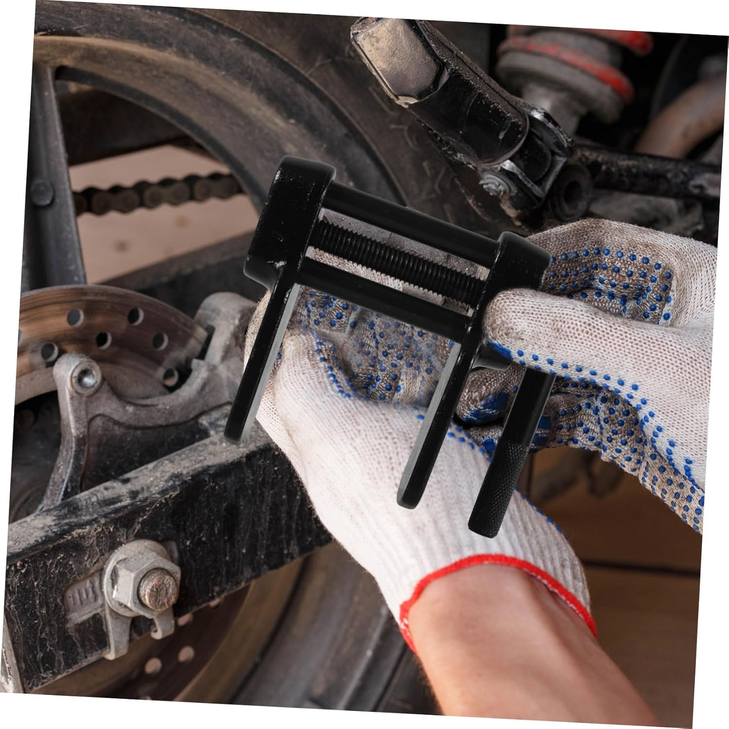 Gatuida Disc Brake Pad Installer Spreader Tool Heavy Duty Caliper Tool for Accurate Brake -Vanadium for Cars and Light Trucks