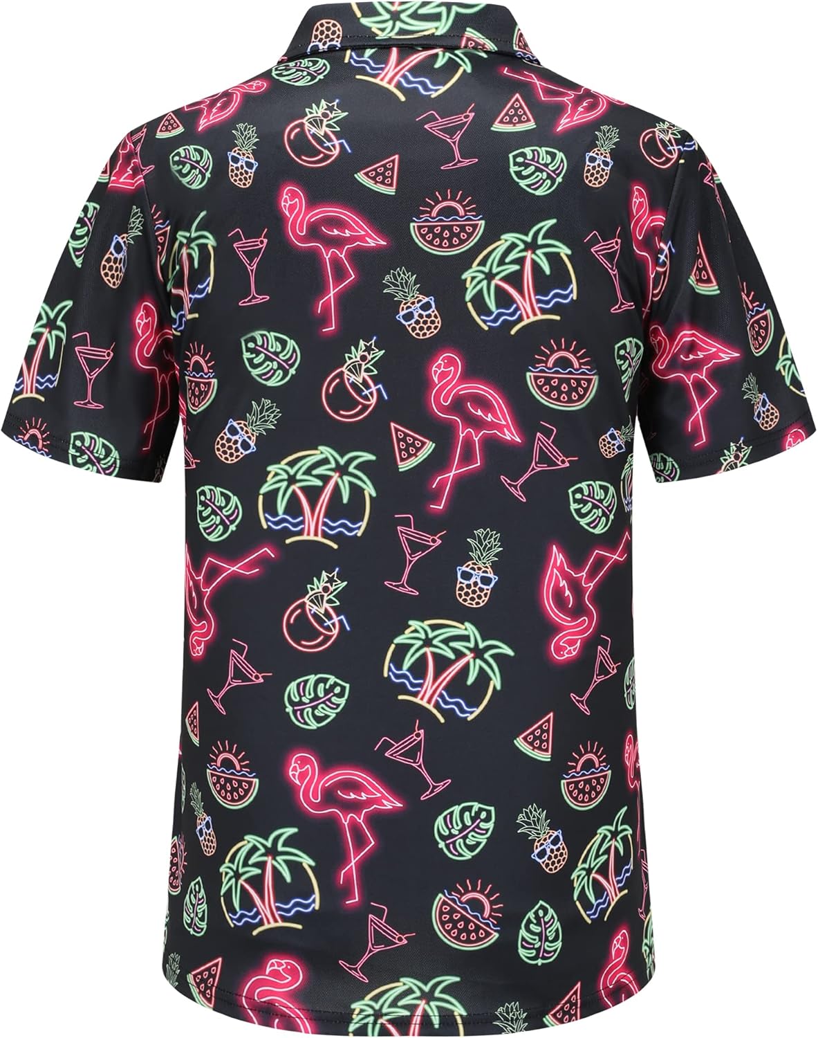 Golf Shirts for Men Dry Fit Mens Golf Shirt Short Sleeve Funny Golf Polo Shirts - Image 3