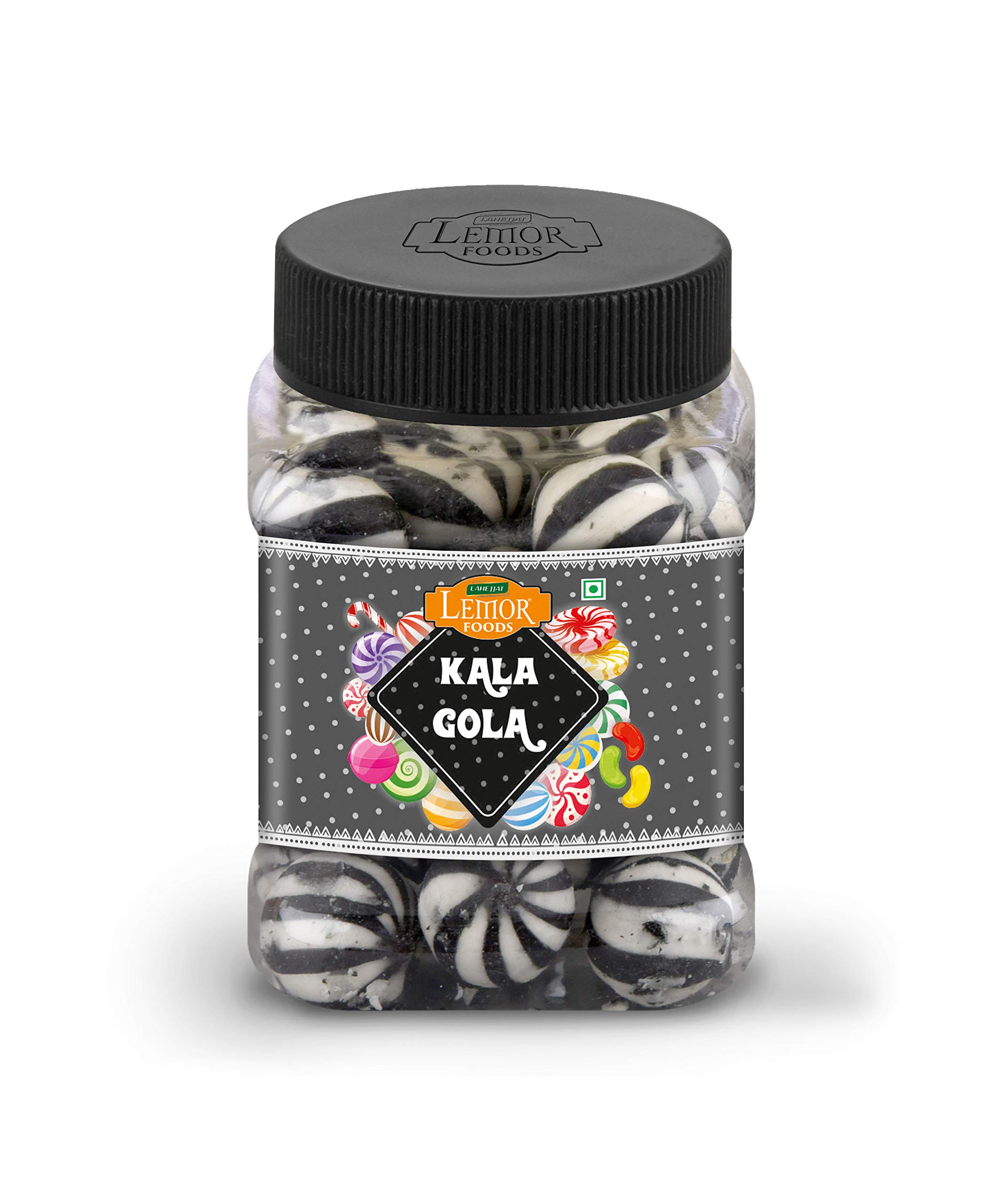 Sponsored Ad - Lemor Fruit Candy Sugar Candy Flavored Khatti Mithi Goli Sugar Boiled Candy for Kids and adults Mint Candy For Kids And Adults (Kala Gola - 2 Jars of 165 Gms each)