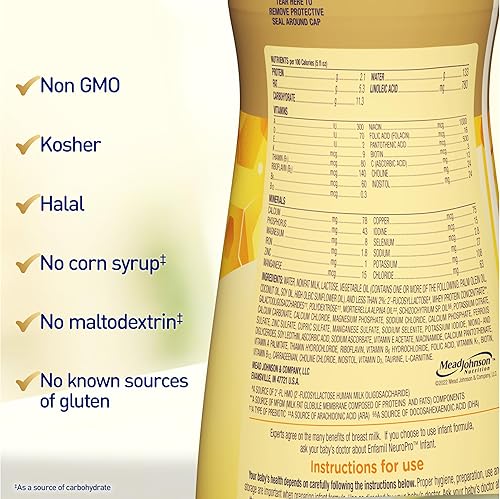 Miniatura 6 de Botella Enfamil NeuroPro Fórmula para Bebés Lista para Usar de 32 onzas líquidas. (Paquete de 6) - Nutrición para el Desarrollo del Cerebro