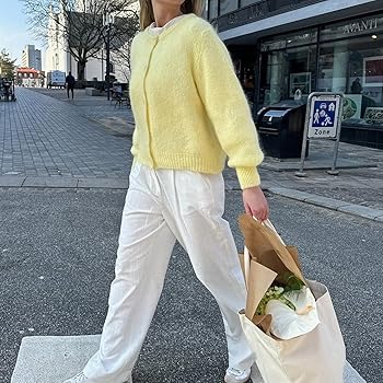 新品タグつき】ROSY LUCE Cropped Knit Cardigan Rosy luce