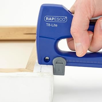 Rapesco 0955 Z-Duo Staple Tacker with 300 Staples Uses Staples 13 and 53/4-8 mm - Blue