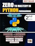 Zero To Mastery In Python Programming, Best Python Book For Beginners, This Python Book Covers A-Z About Programming In Python, Also Comes With Python Tricks You Should Definietly Know, Latest Edition