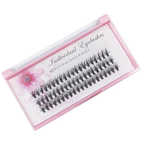 Miniatura 4 de Bodermincer Pestañas postizas de injerto 20D suaves 0.07 C Curl racimos de pestañas kit de extensiones de pestañas individuales, extensiones de