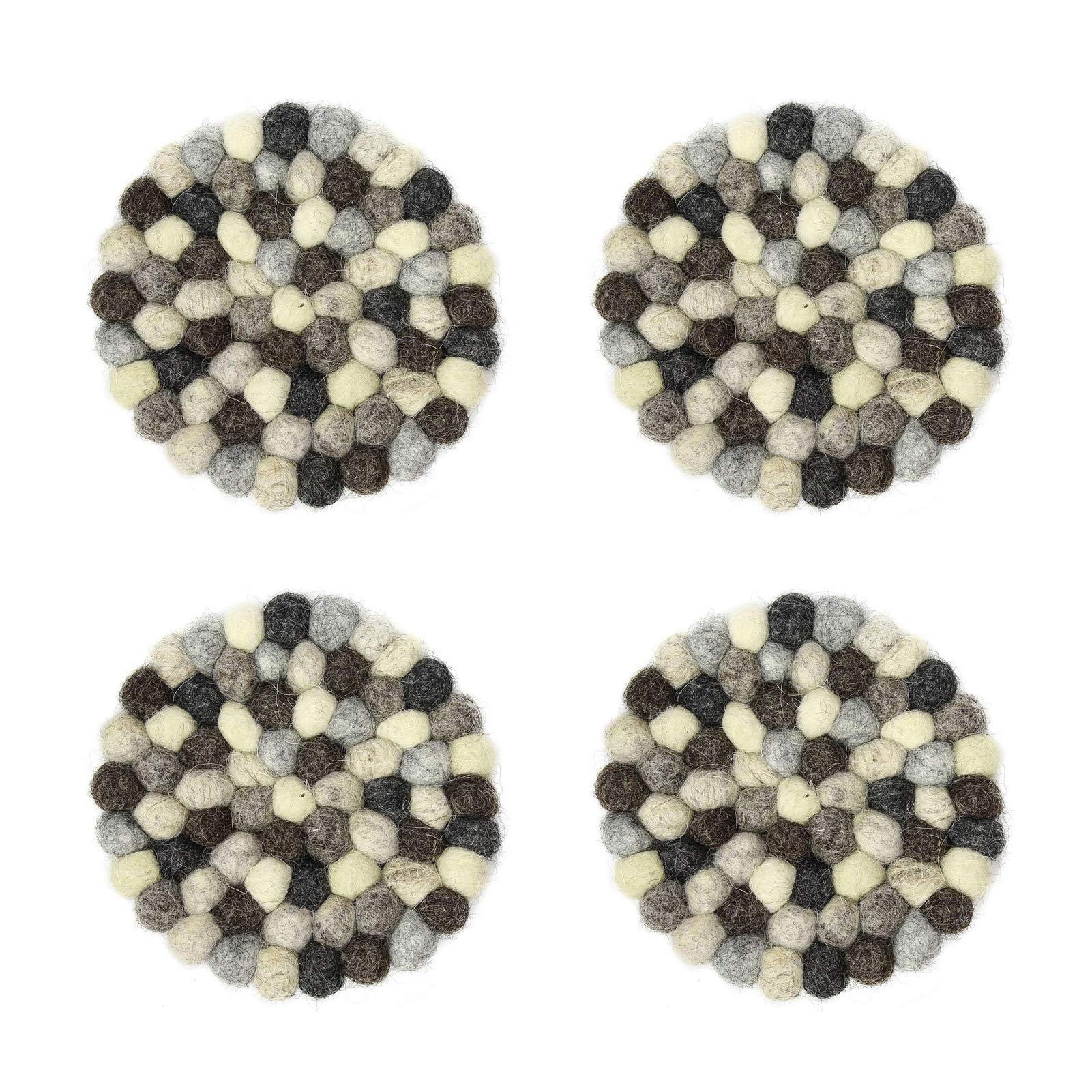 Set di 4 sottobicchieri in feltro 2324139