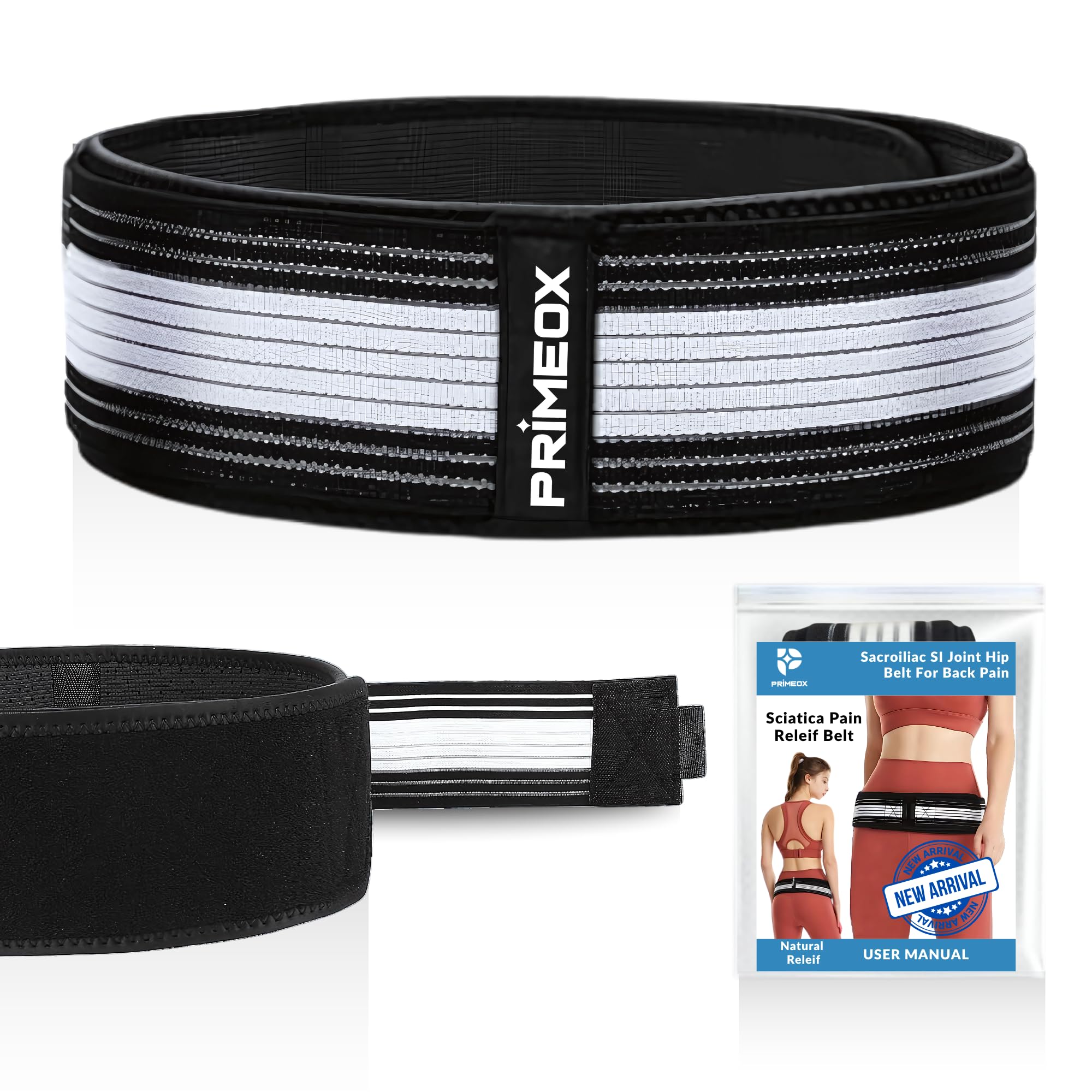 See full amazon price history chart for PRIMEOX Sciatica Pain Relief Belt for Women & Men - Universal Size Sacroiliac SI Joint Hip Belt for Back Pain Relief - Adjustable Sciatica Belt for Pain Relief - Pelvic Support Belt - Neoprene Fabric PRIMEOX Sciatica Pain Relief Belt for Women & Men - Universal Size Sacroiliac SI Joint Hip Belt for Back Pain Relief - Adjustable Sciatica Belt for Pain Relief - Pelvic Support Belt - Neoprene Fabric (B0CTQKPQ6L) Amazon Price History, Amazon Price Tracker