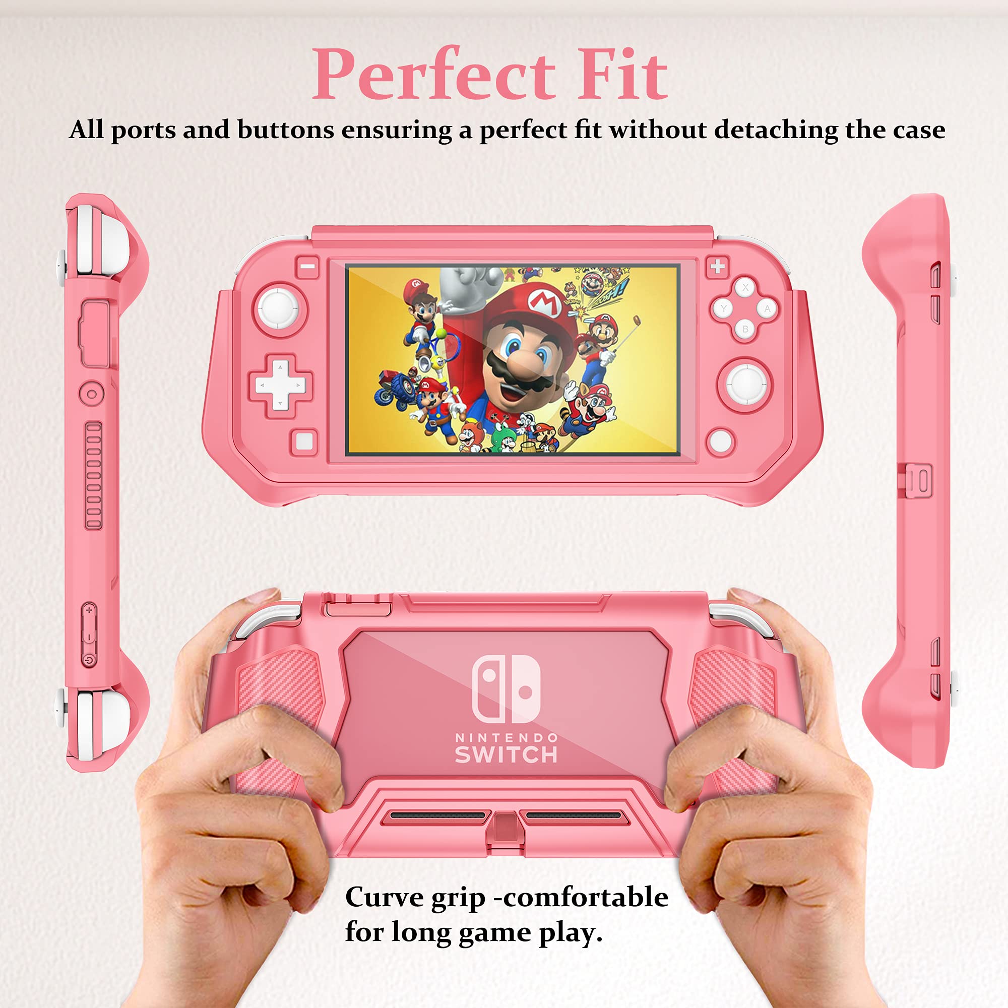 Amazon.com: Protective Case for Nintendo Switch Lite, Full