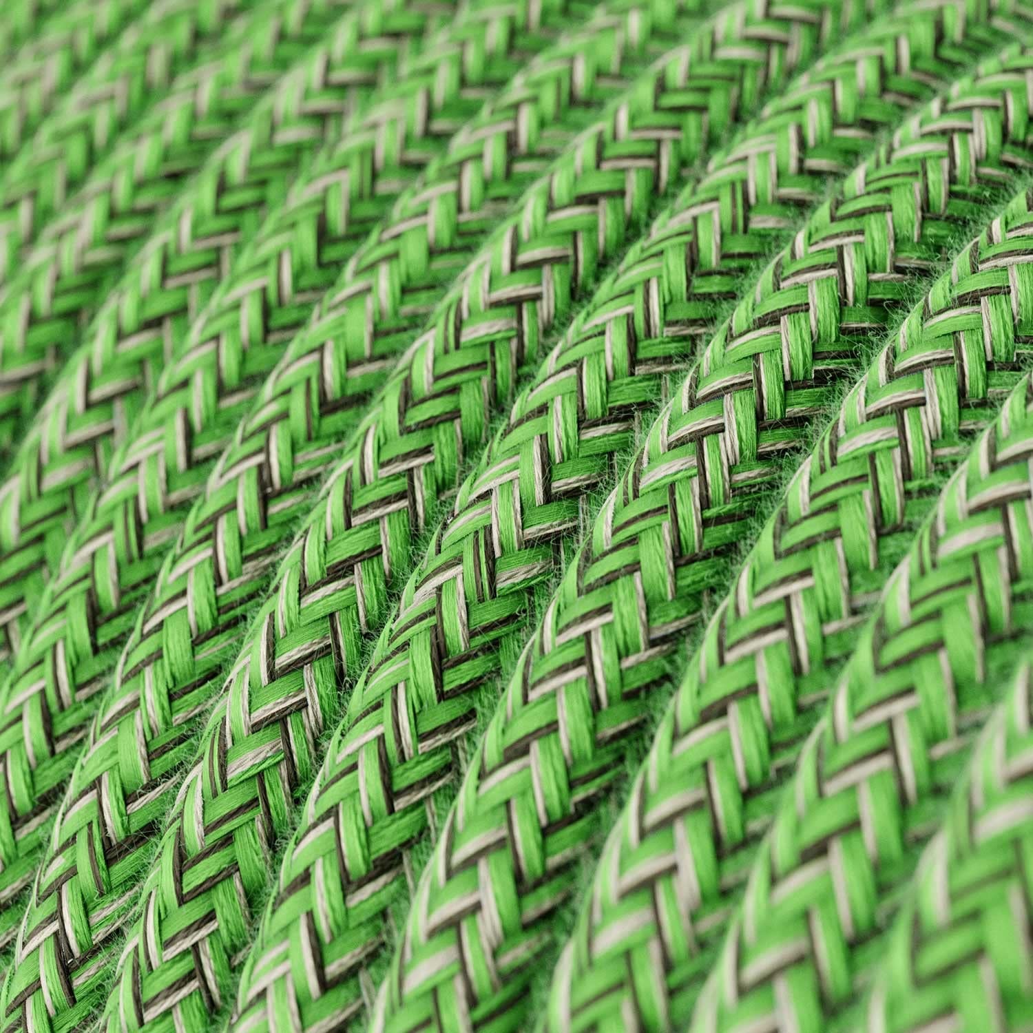 creative cables F-Snake EIVA Lampada da Esterno IP65 a 2 luci con rosone - con Lampadina, Verde Prato