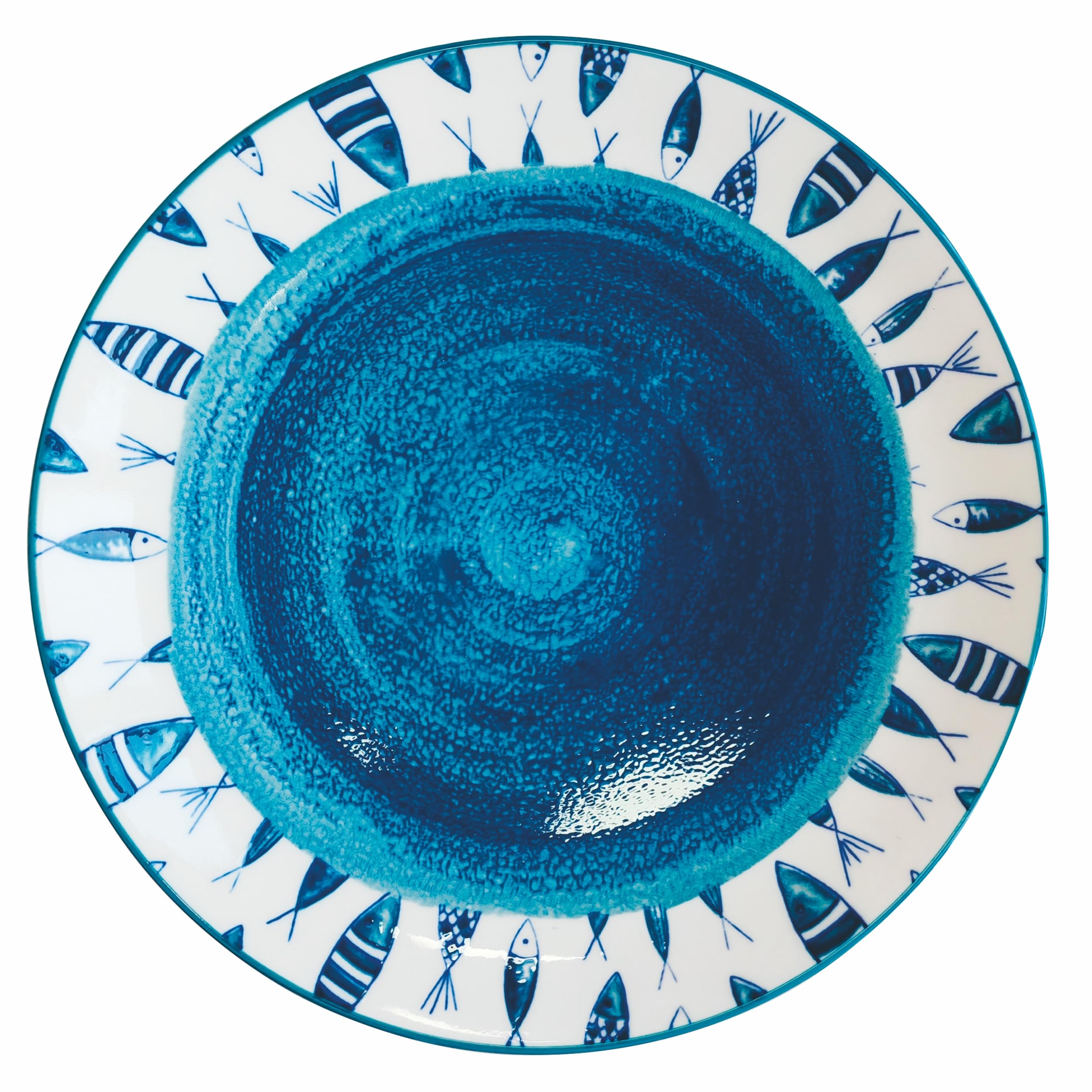 Vajilla de 18 piezas de porcelana, 6 plazas, Marechiaro
