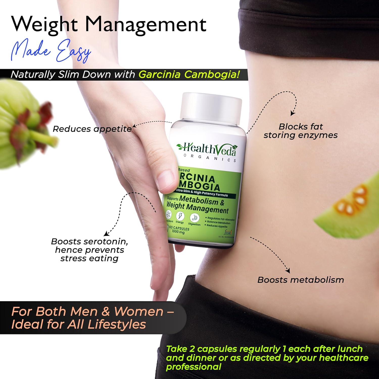 Buy Now Health Veda Organics Garcinia Cambogia 1000Mg | Helps Manage... 5 Buy Now Health Veda Organics Garcinia Cambogia 1000Mg | Helps Manage...