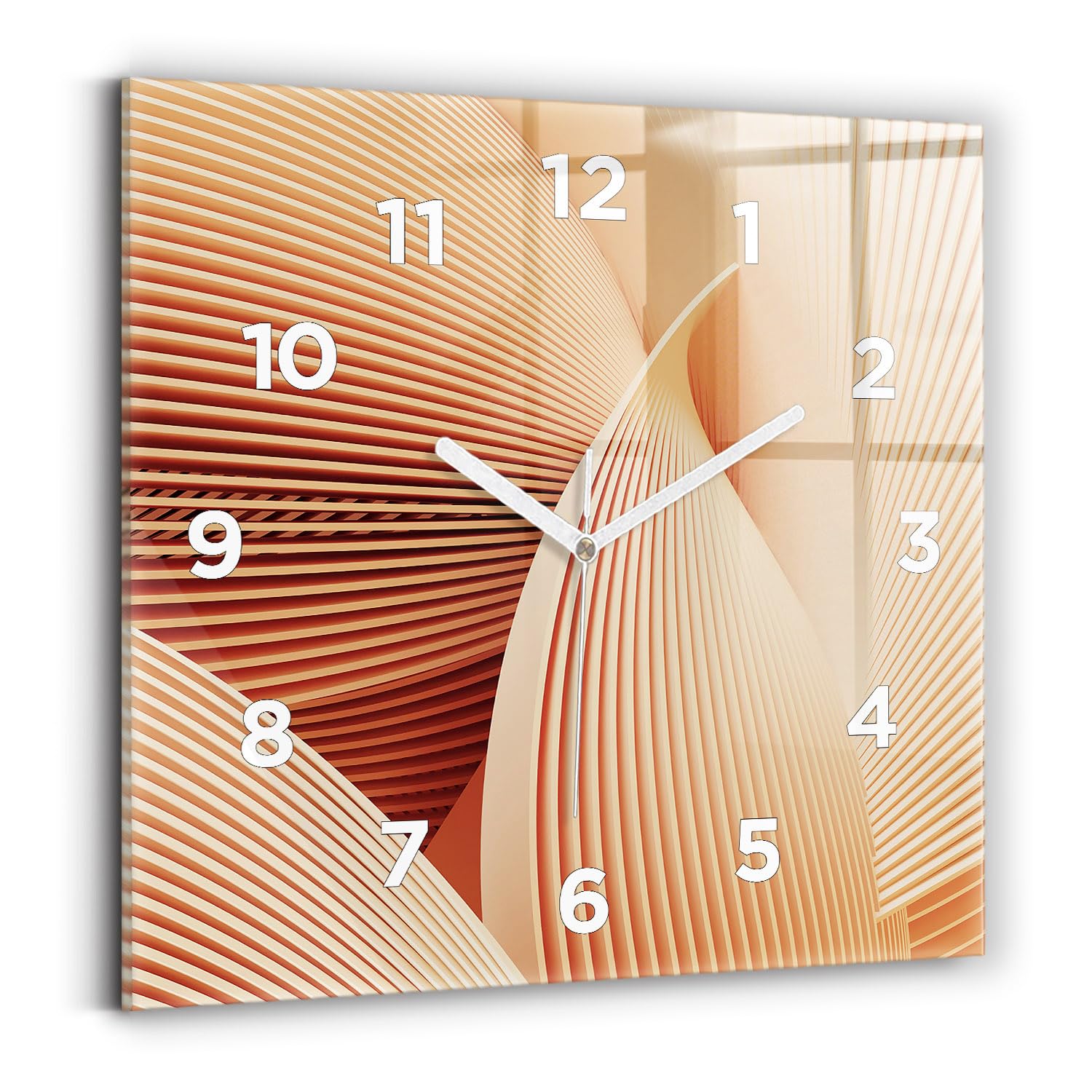 Horloge numérique haut de gamme au mécanisme silencieux Wallfluent