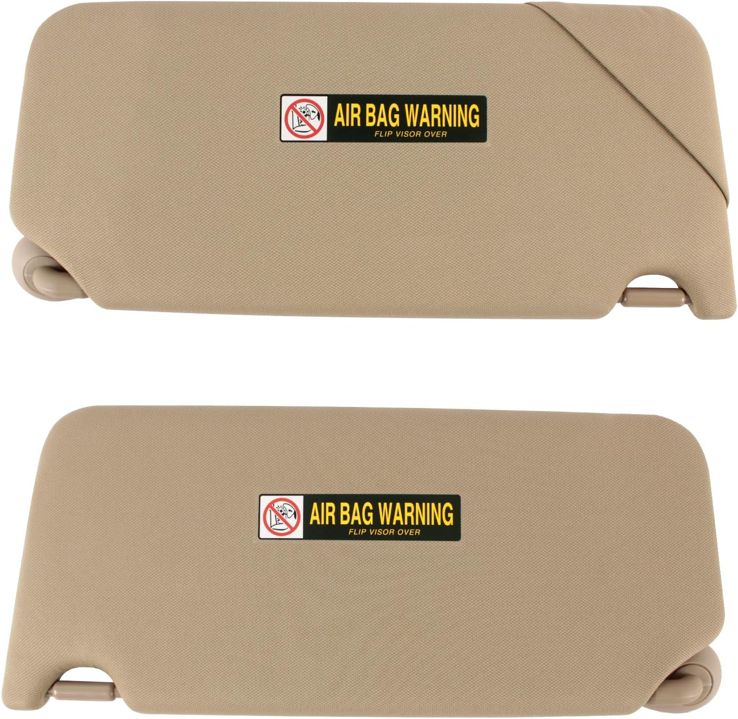 Left Driver Side Sun Visor Compatible with Honda Accord 2008 2009 2010 2011 2012 2013 2014 2015 2016 2017,Sun Visor Replace 83280-TA0-A91ZB(Beige)
