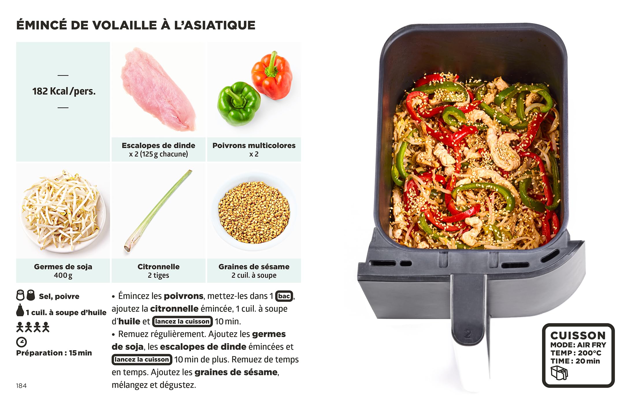 Simplissime NINJA Recettes Light au airfryer