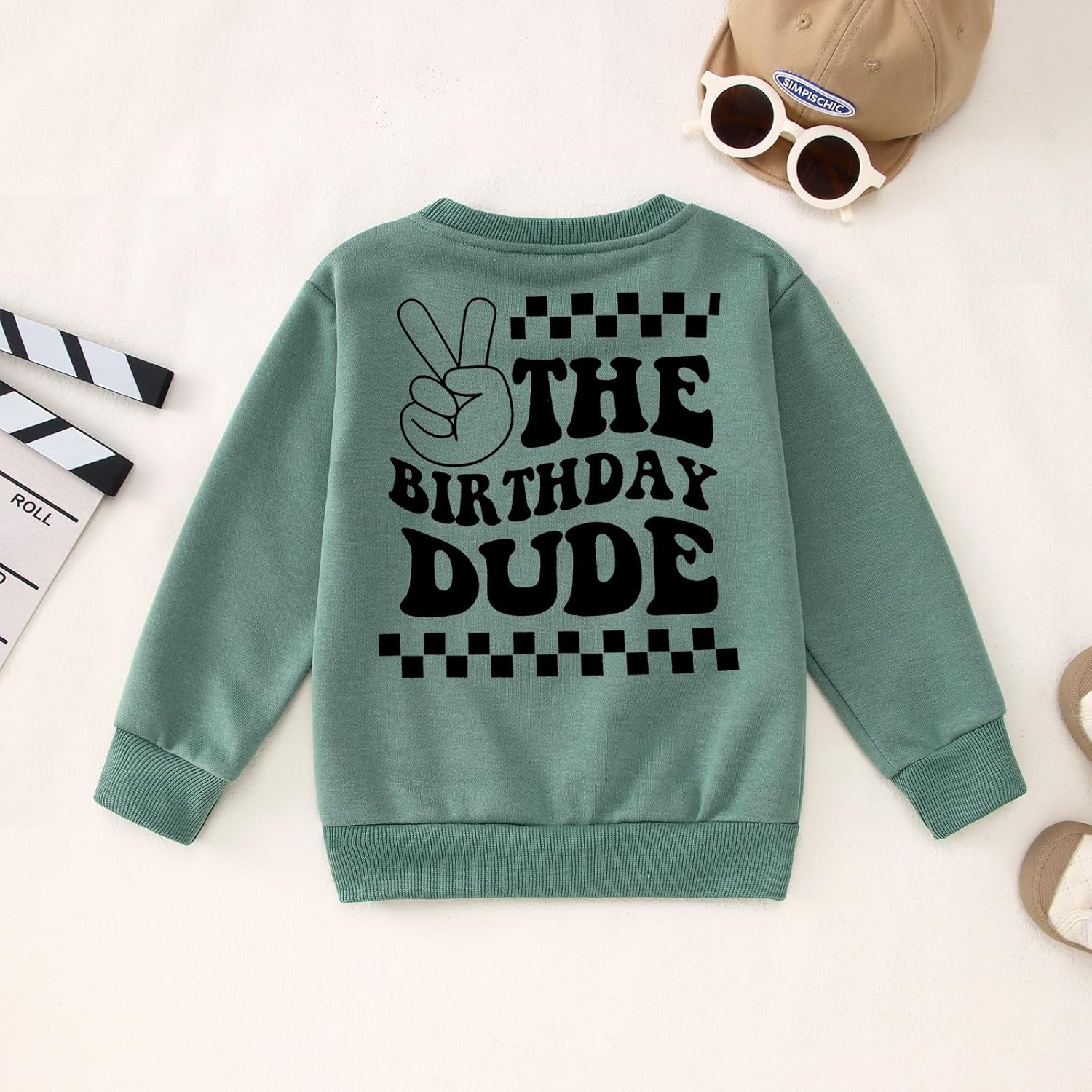 Birthday Boys Sweatshirt Birthday Dude Outfits Shirts Toddler Baby Boy 1th 2nd 3rd 4th 5th Bday Party Pullover Tops - Image 7