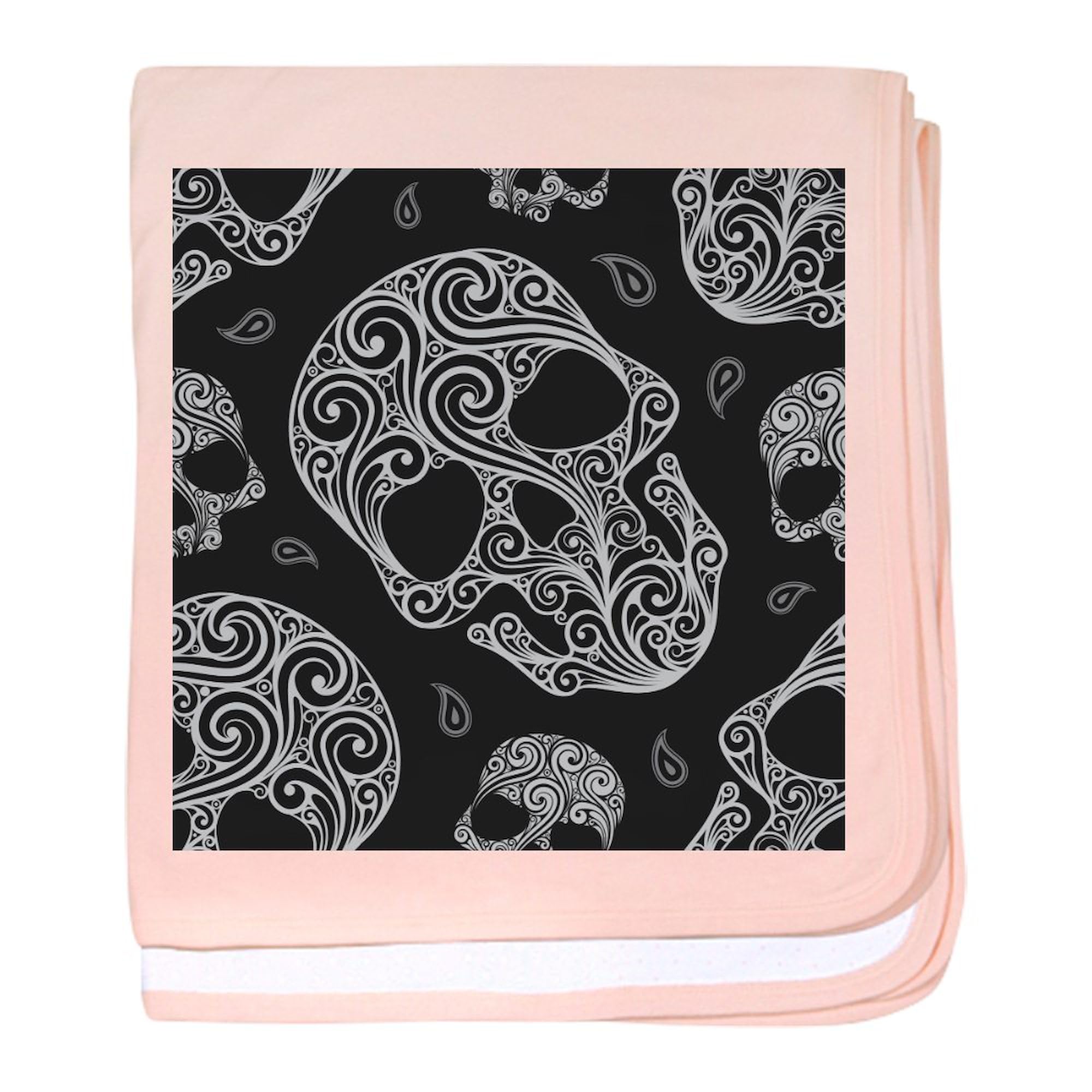 CafePress Skulls Baby Blanket, Super Soft Newborn Swaddle