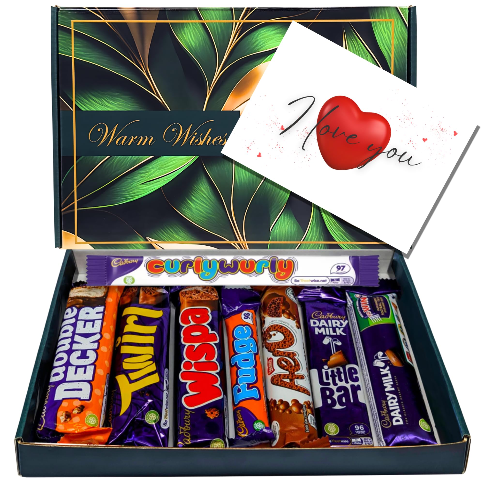 Chocolate Gift Box - Letterbox Hamper - For Kids - Him and Her (Love)