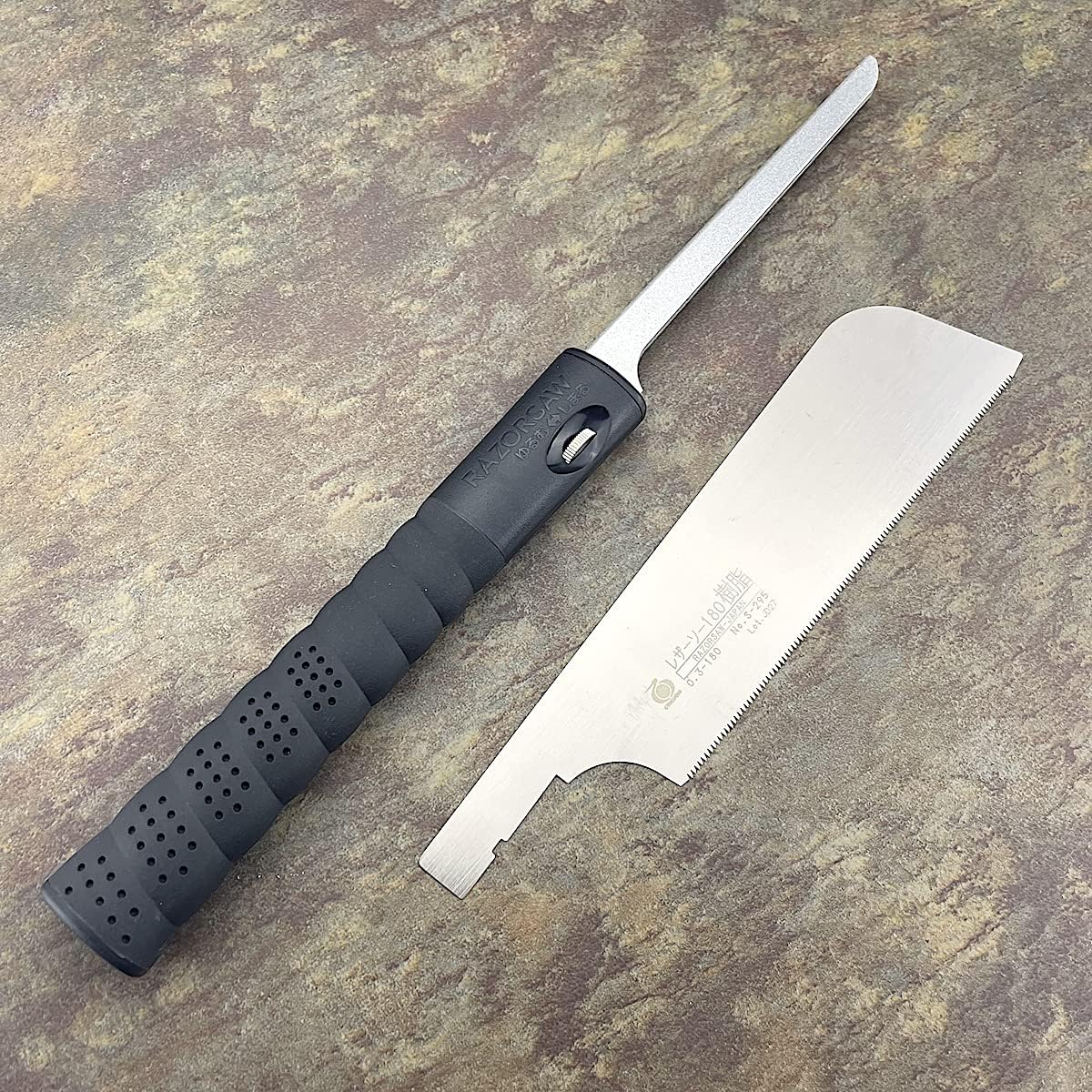 Japanese Razorsaw Saw JUSHI with Blade 180mm - Gyokucho - RZ-295
