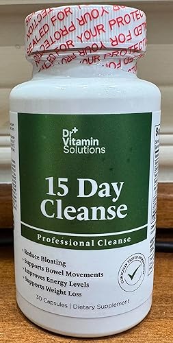 Miniatura 16 de Dr Vitamins Alivio natural instantáneo de la hinchazón y ayuda intestinal de limpieza durante 15 días, desintoxicación para hombres y mujeres