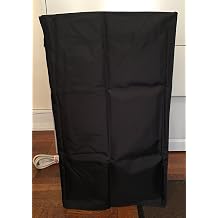 Comp Bind Technology Dust Cover Compatible with Whynter ARC-14S Portable Air Conditioner Black Nylon Anti-Static Cover with Side Package to Put The Remote Control Dimensions 19W x 16D x 35.5H