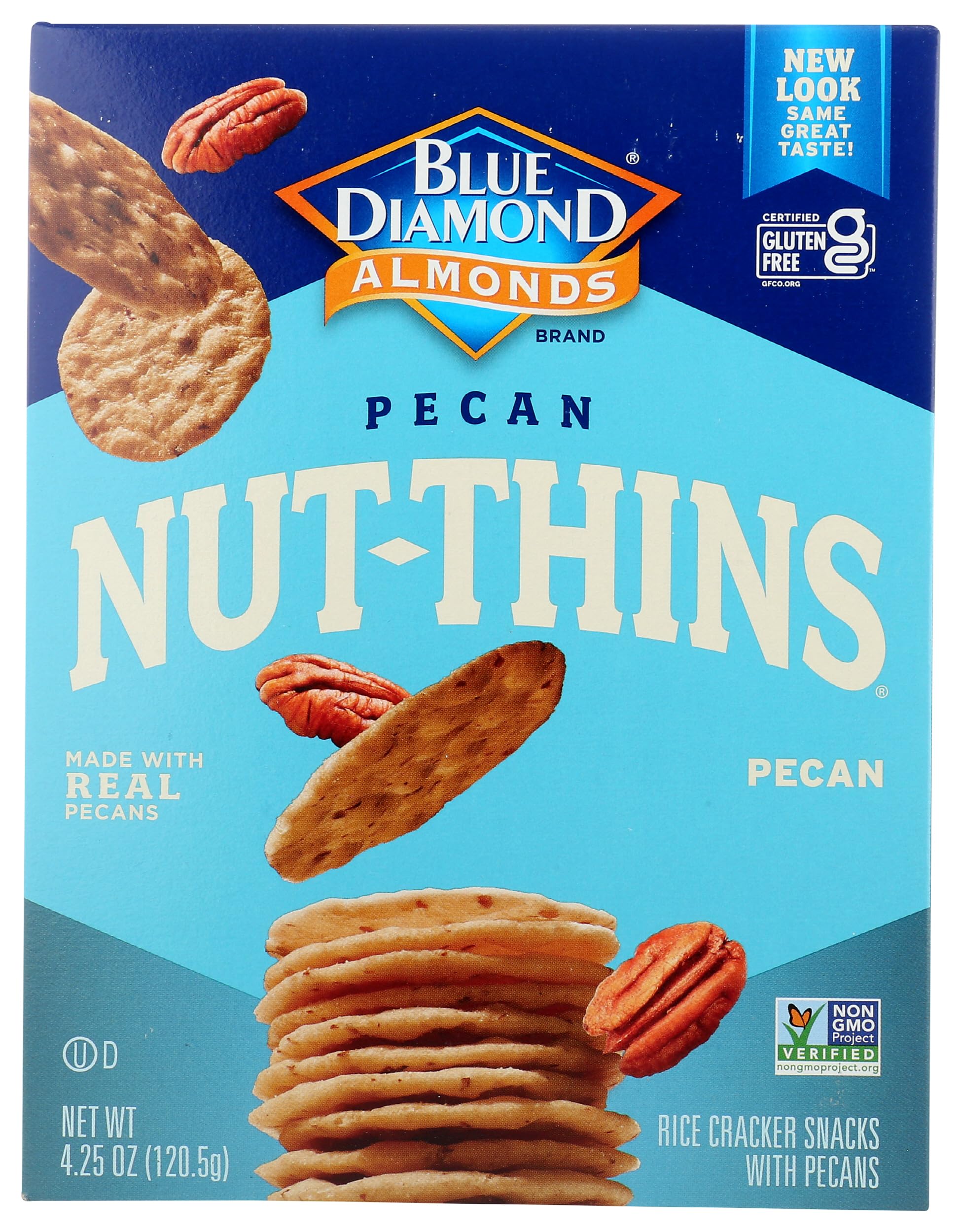 Blue Diamond Almonds Pecan / 4.25 Ounce (Pack of 1) / 1 Wheat