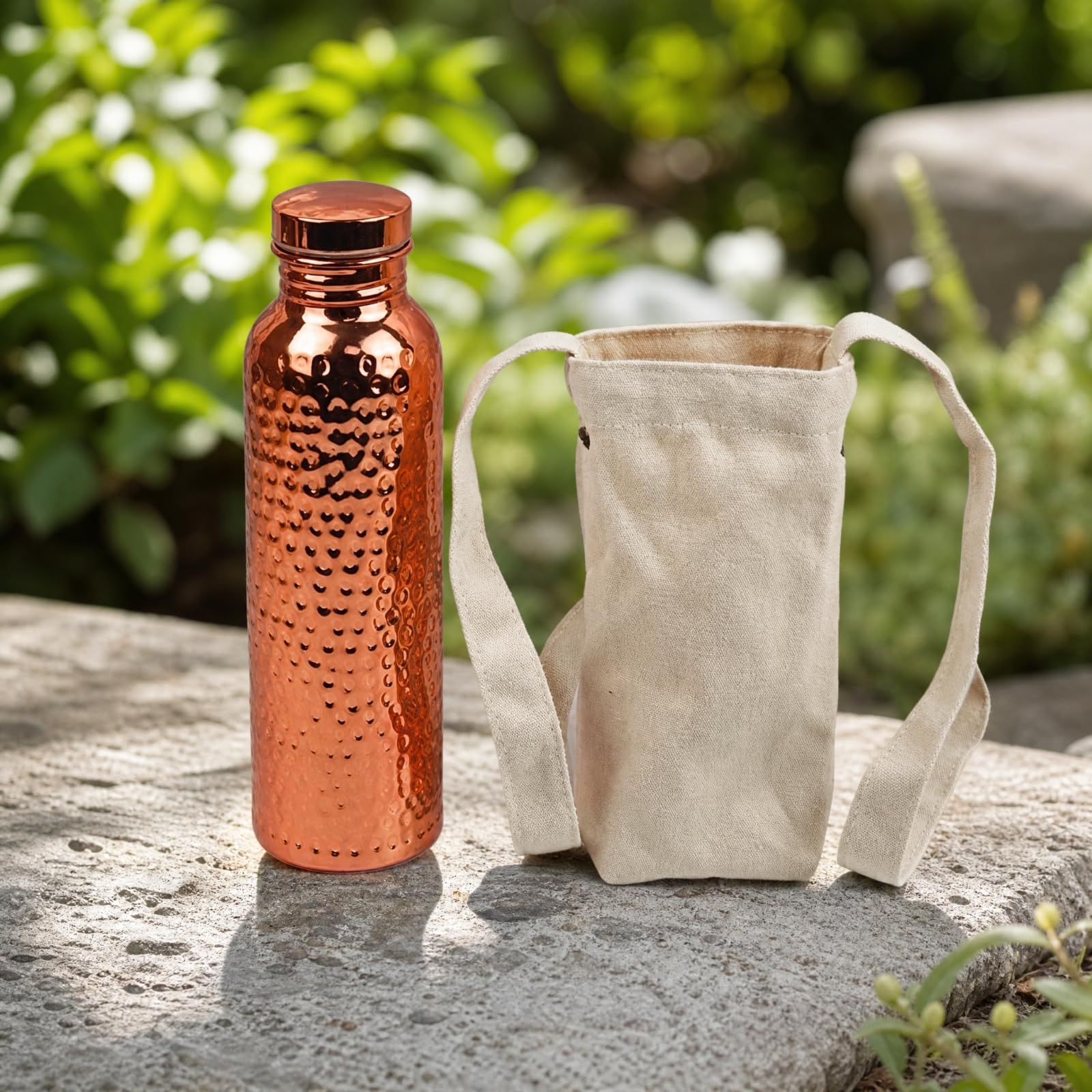 predolo Botella Acero Inoxidable Sellado |, Botella Agua con Funda, Resistente, para Viajes, Oficina