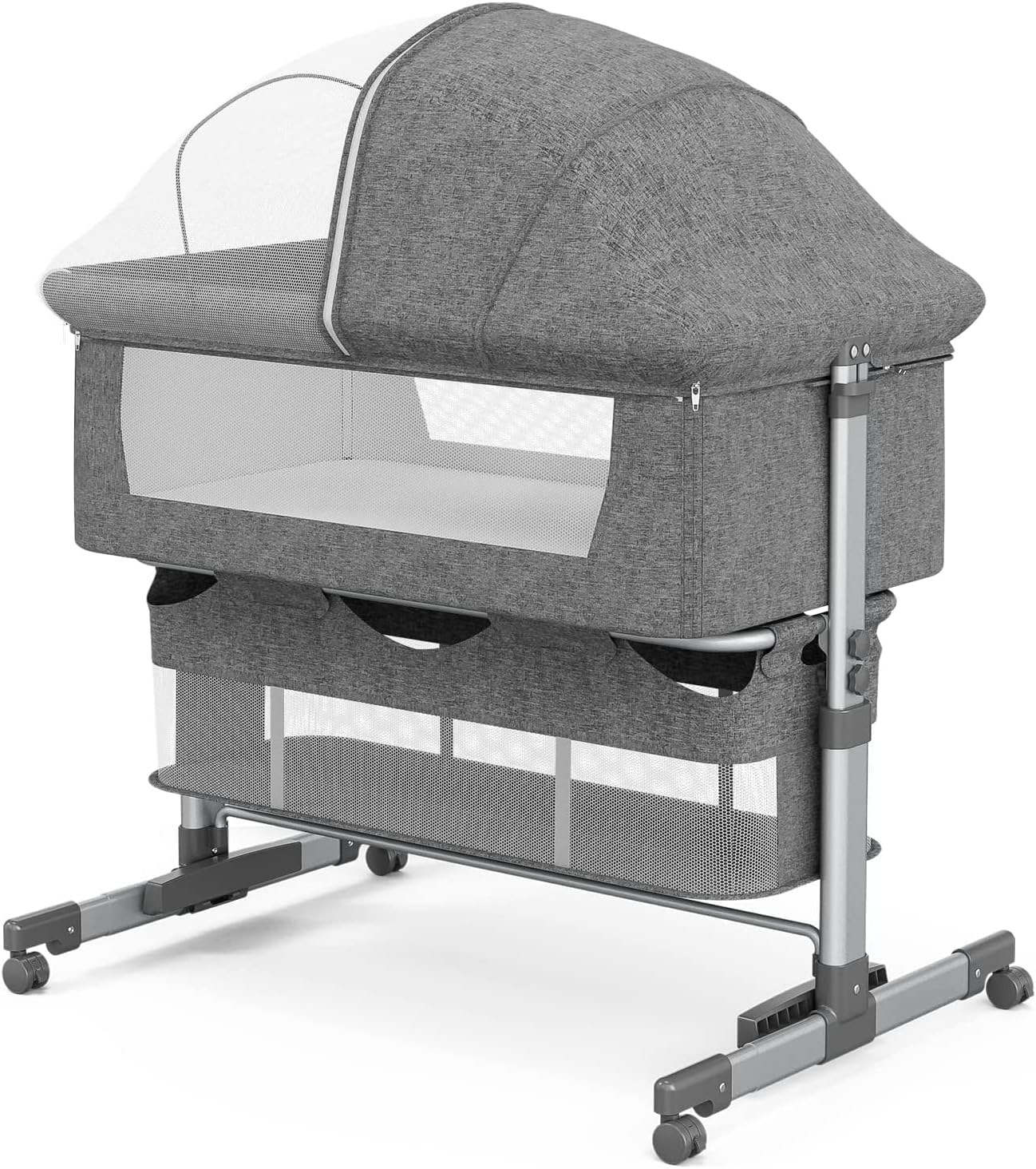 Buy Baby Bedside Sleeper with Cradle Mode, 6 Height