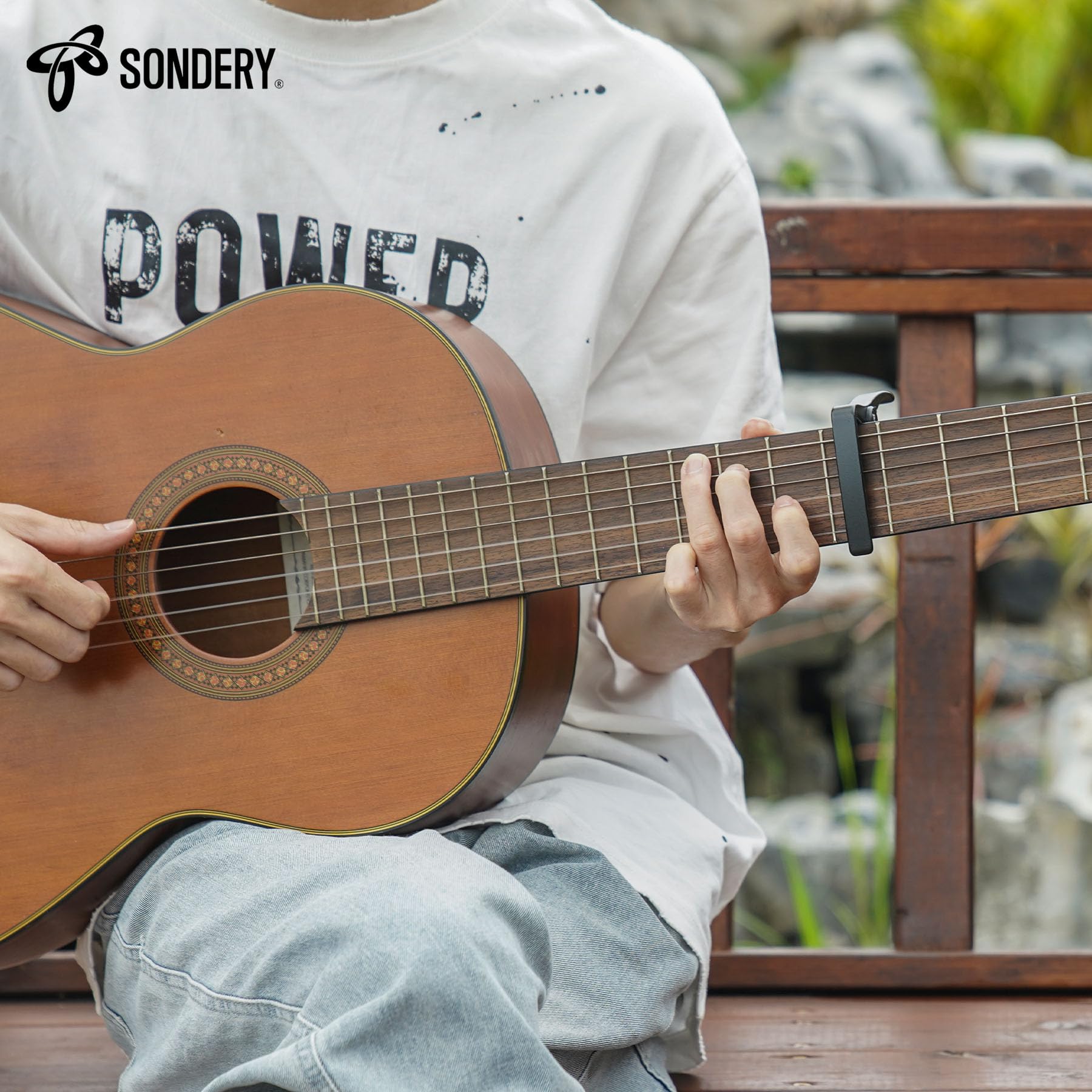 Sondery Cejilla Española Clasica Guitarra Flamenca Capo