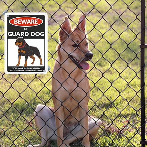 Miniatura 178 de SmartSign Divertido letrero de advertencia con texto en inglés «Beware Of Guinea Pigs – 10 x 7 pulgadas, aluminio laminado libre de óxido de 40 mil