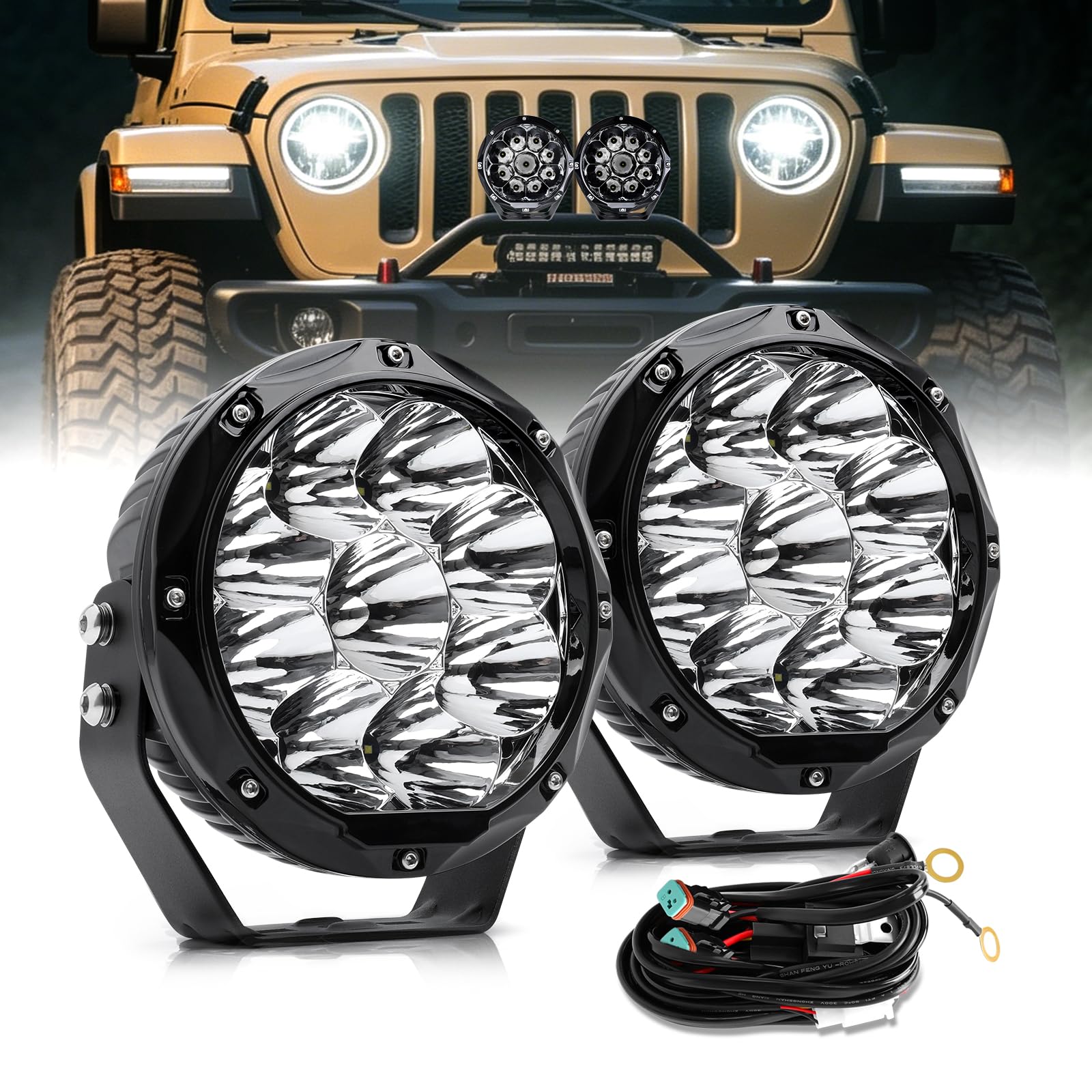 Photo 1 of CO LIGHT 7 Inch 160W LED Offroad Light Bar